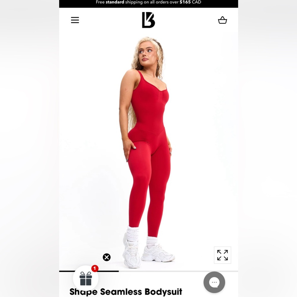 ISO BuffBunny Red Bodysuit